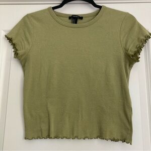 Forever 21 Olive Green Tee